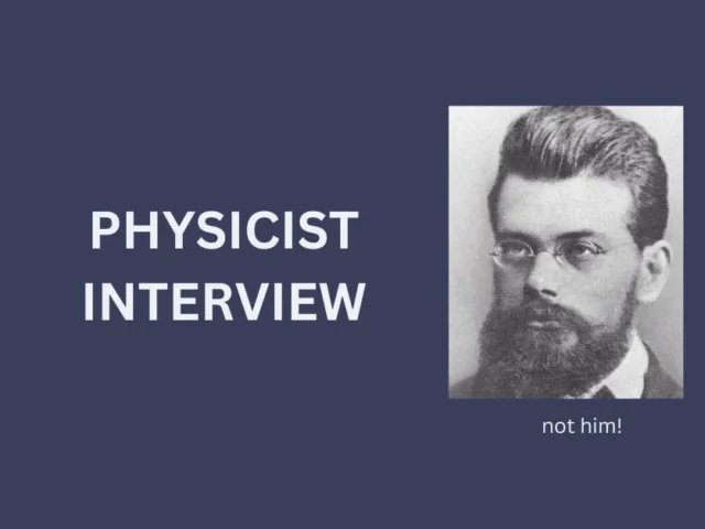 An Interview on Physics with Juanma